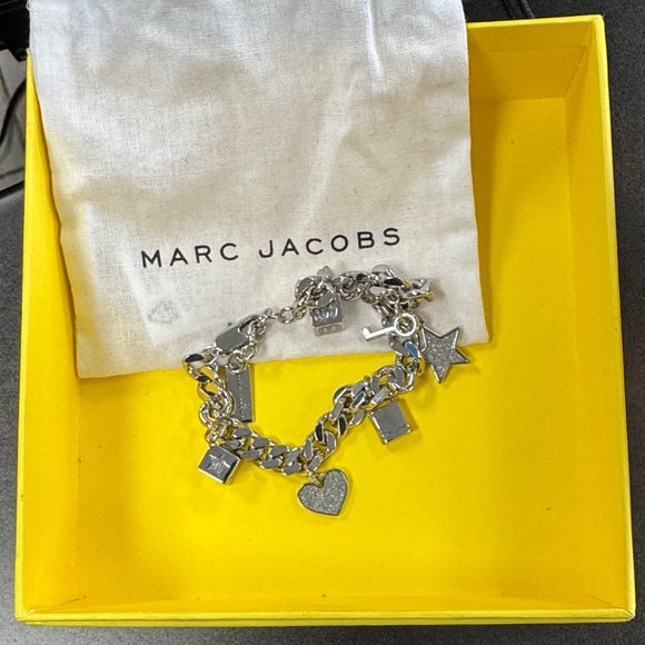 Marc Jacobs Silver Tone Charm Bracelet - Picture 1 of 6
